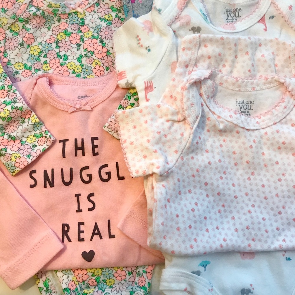 Carter baby onsies bundle of 5